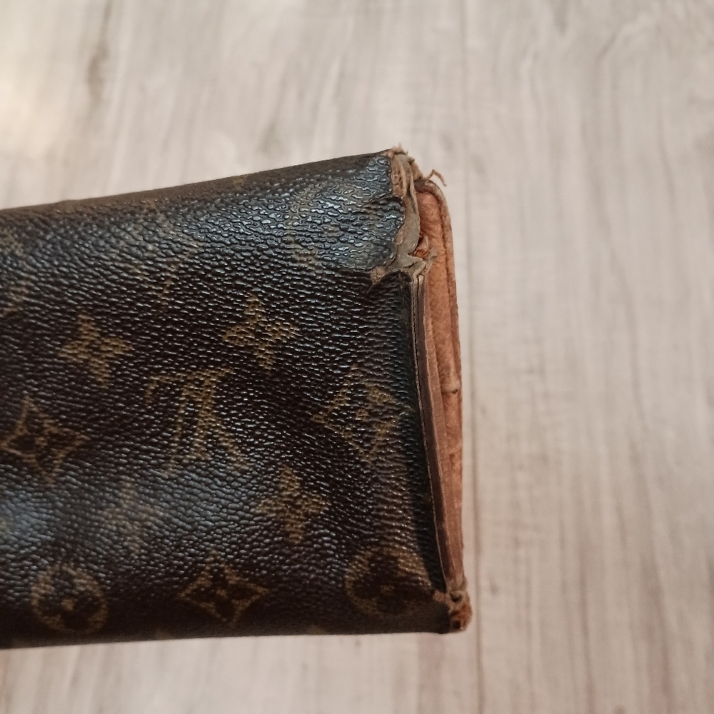 Louis Vuitton Porte Monnaie Monogram Pochette Credit Long Wallet - Picture 8 of 15